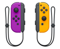 NINTENDO Switch Kontrolery Joy-Con Pair Neon Purple/Neon Orange Zestaw - 516737 - zdjęcie 1